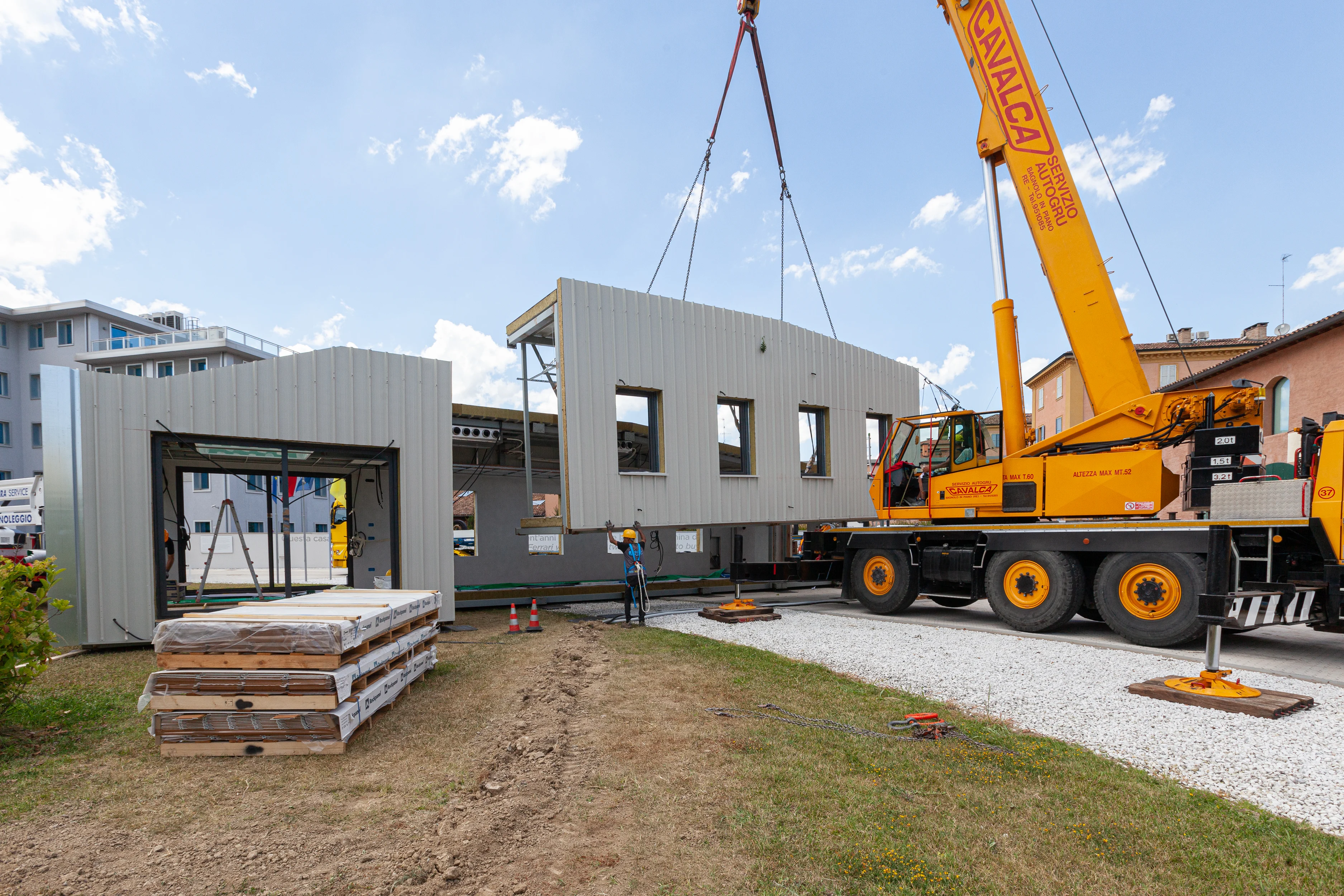 Múltiples sistemas de construcción en seco